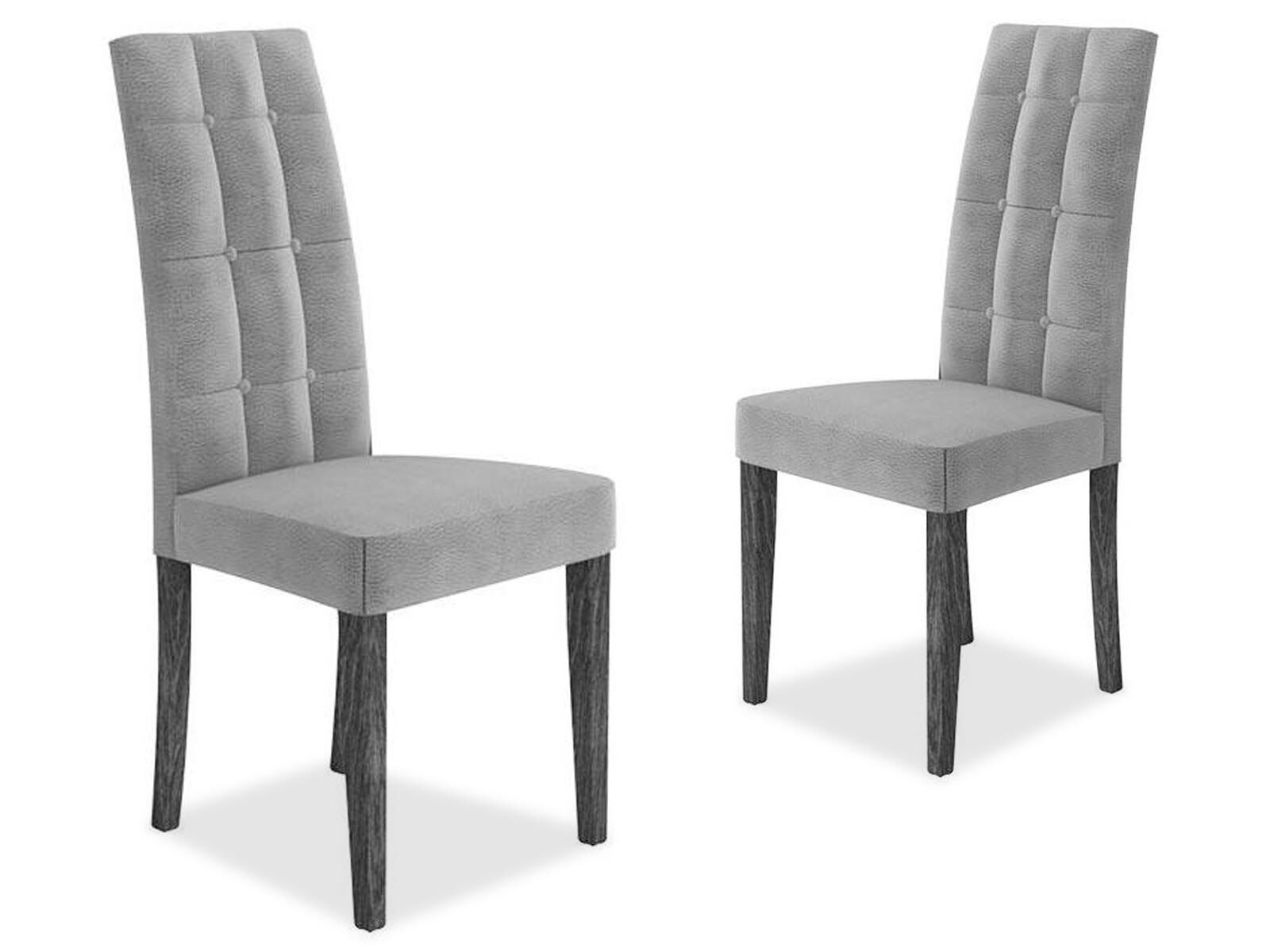 Set van 2 stoelen SAROU grijs